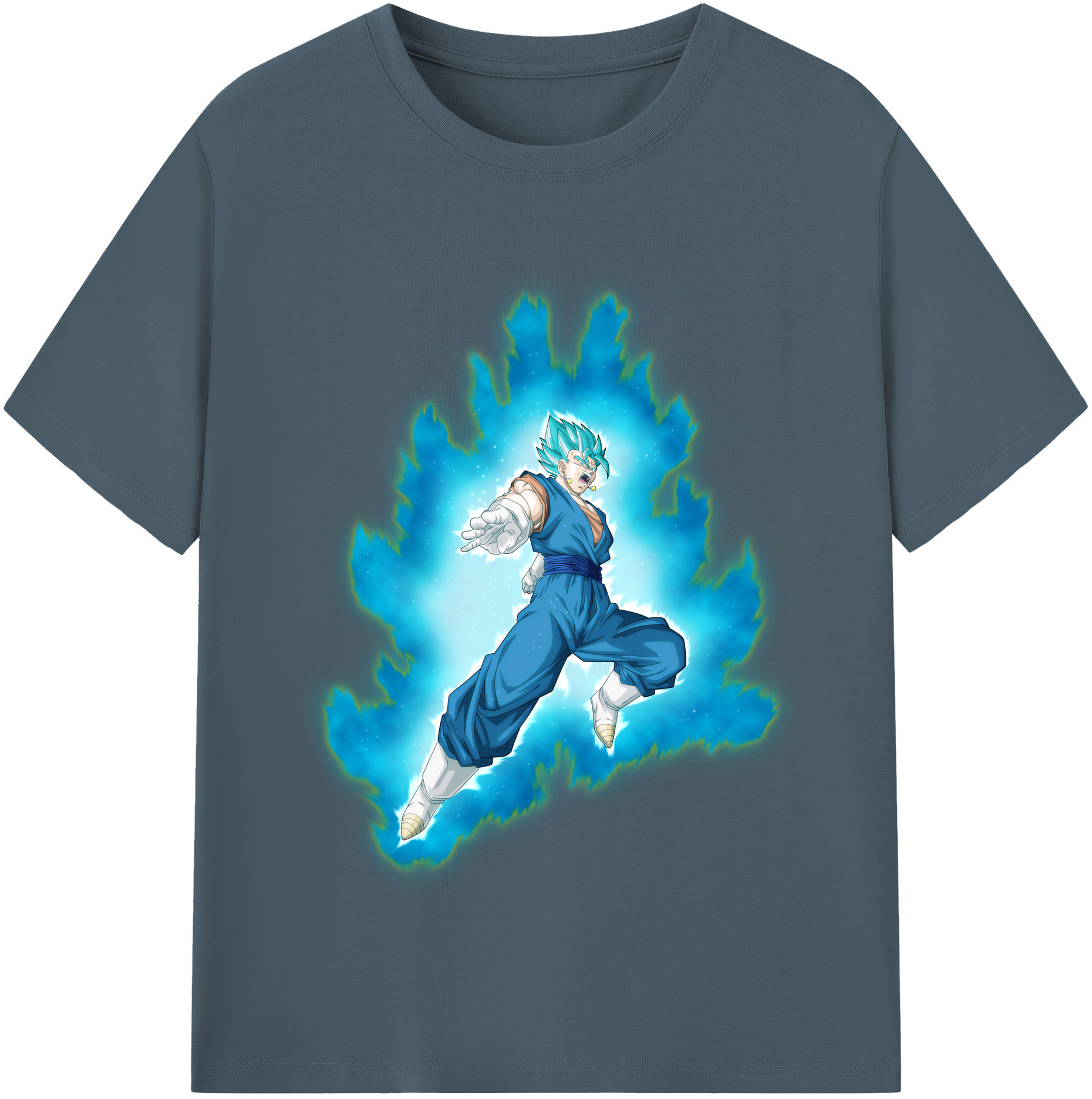 （画像用） ドラゴンボール ベジット DRAGON BALL Vegetto 綿100％半袖Tシャツ（フロントプリント）